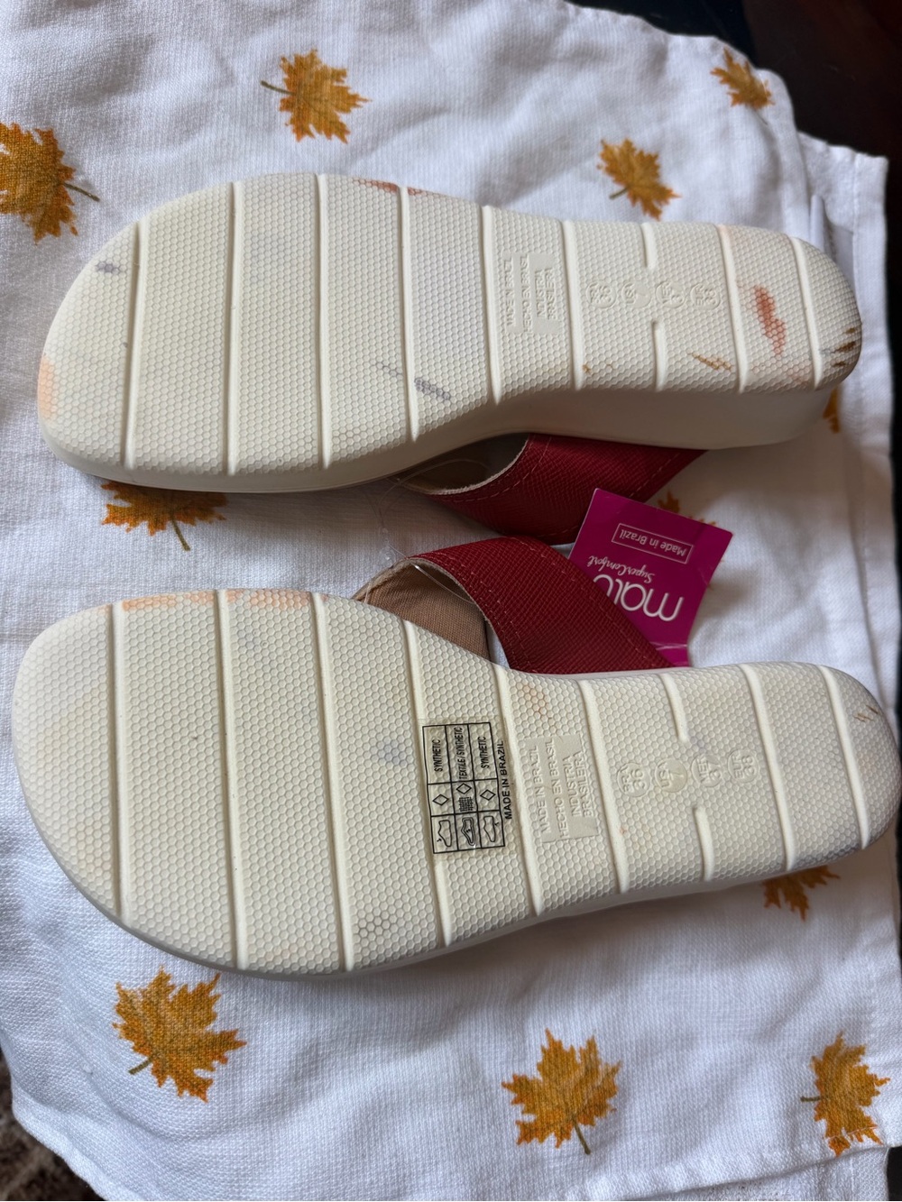 Malu Super Comfort Flip Flop Sandals Cutout Thong Slip On - Picture 6 of 9